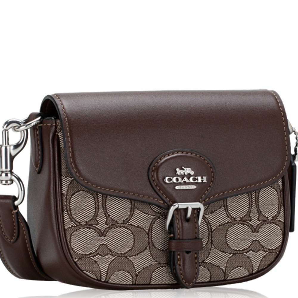 Coach Brown Crossbody Bag - Picture 2 of 8